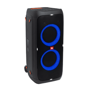 parte frontal da caixa de som bluetooth JBL PartyBox 310, uma das melhores caixas de som bluetooth potentes