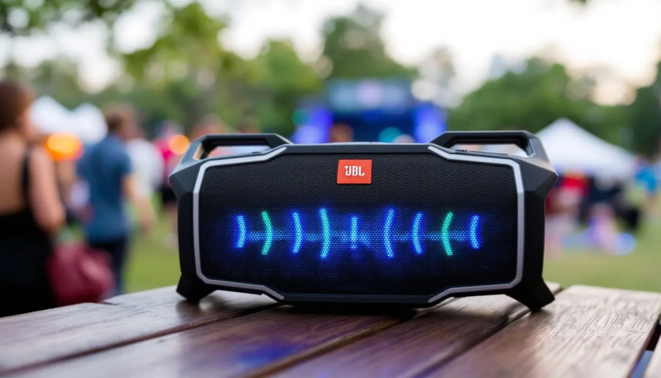 JBL Eon One Compact, ideal para portabilidade em eventos.