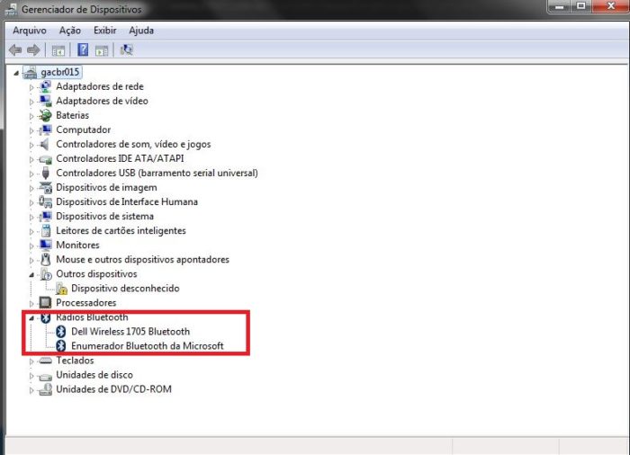 Conectar Caixa de Som Bluetooth windows 7