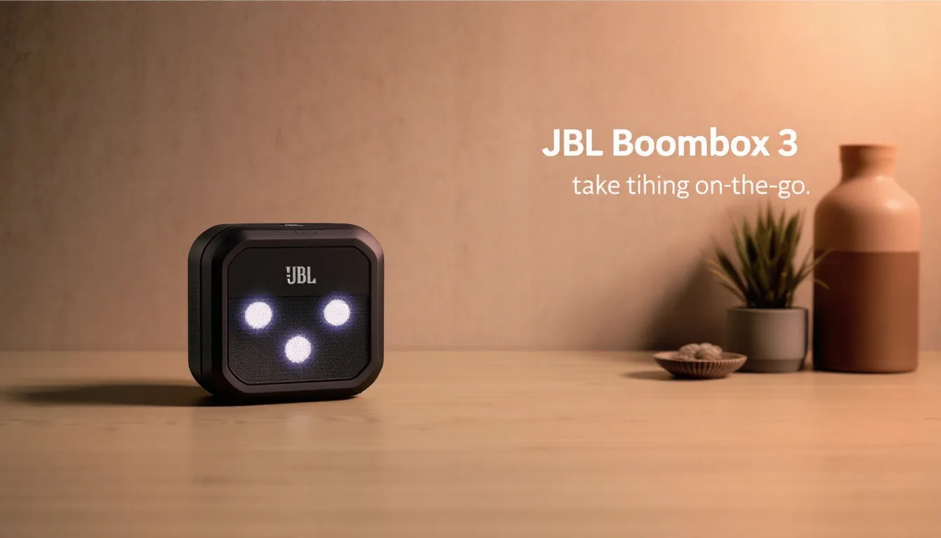 JBL Boombox 3, a melhor performance geral entre caixas de som.