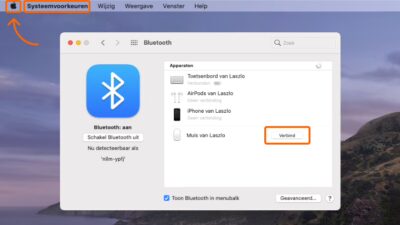 bluetooth no mac