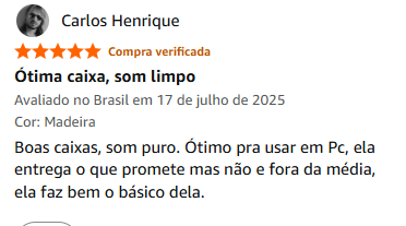 avaliacao positiva da Edifier R1000T4